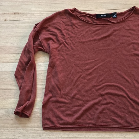 Vero Moda Rusty Orange Light Sweater - Picture 3 of 5